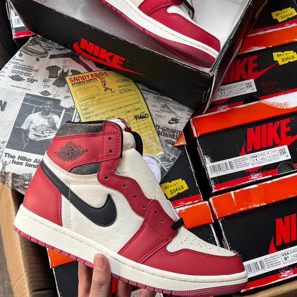 Semi UA Air Jordan 1 High Chicago Lost & Found High Quality Shoes
