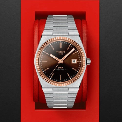 Tissot PRX Brown Heavy Chain OG Quality Classic Watch