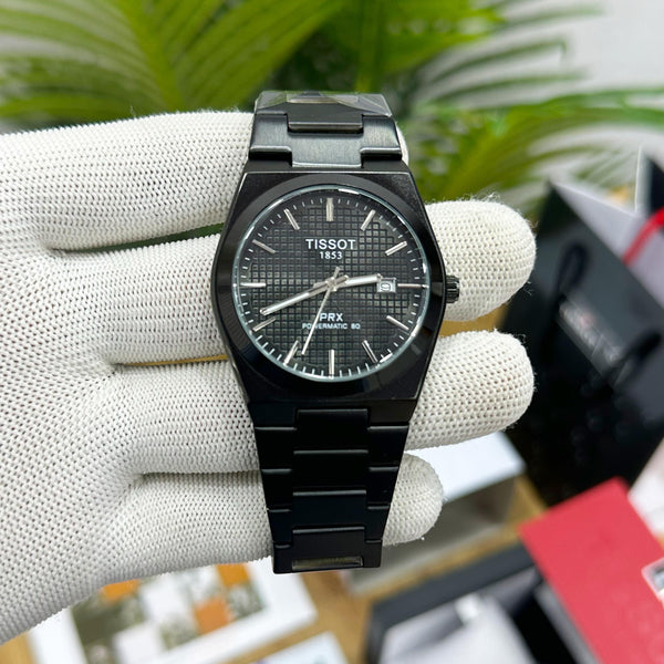 Tissot PRX Powermatic 80 Super Slim Black Classic Watch
