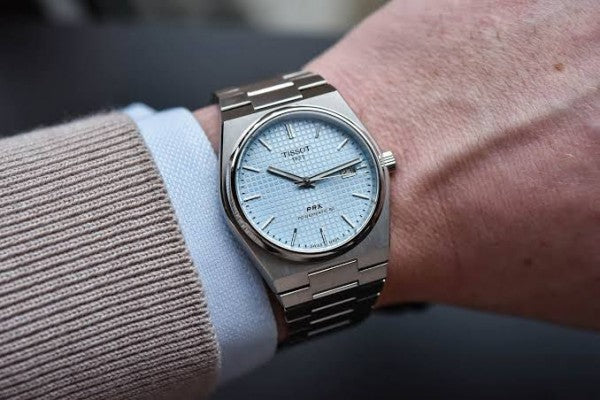 Tissot PRX Powermatic Stainless Steel Tiffany Blue Colour 001 Limited Edition Watch