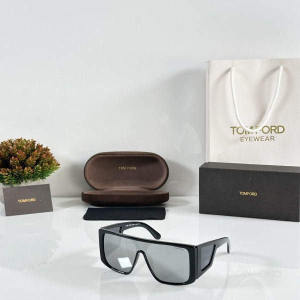 Tom Ford 0710 Black Silver Mercury Sunglasses