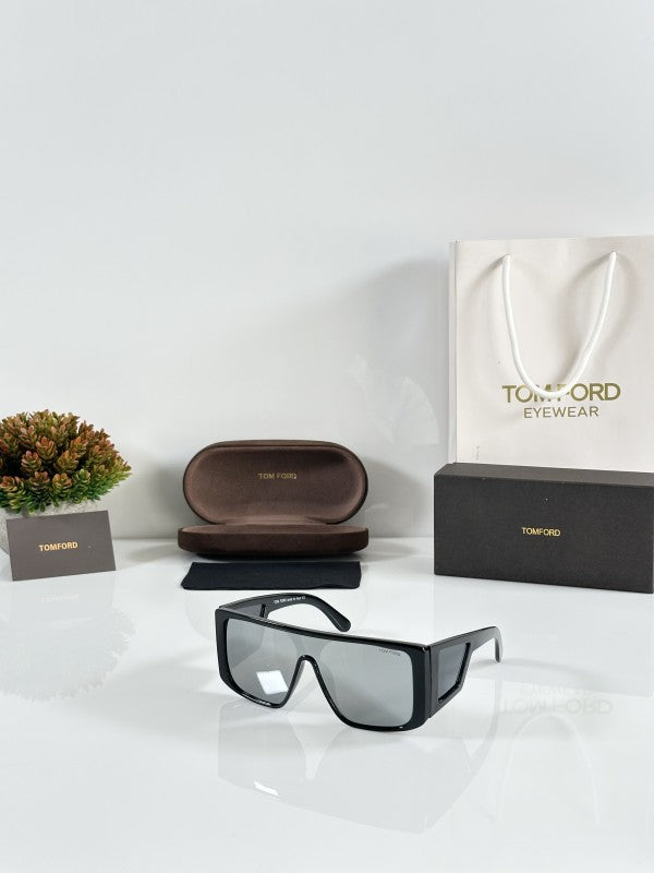 Tom Ford 0710 Black Silver Mercury Sunglasses