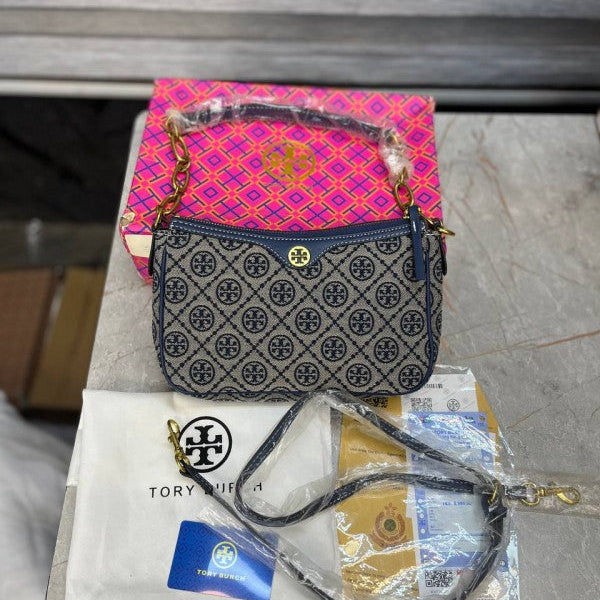 Tory Burch Jacquard Sling with Damaged Box