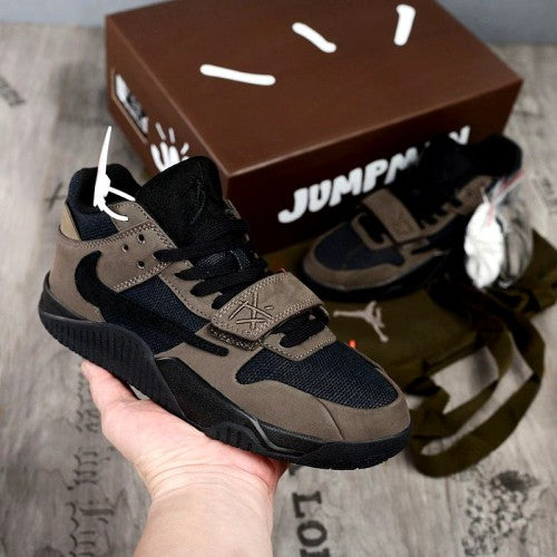 Travis Scott x Jordan Jumpman Jack TR Dark Mocha UA Quality Shoes (Premium)