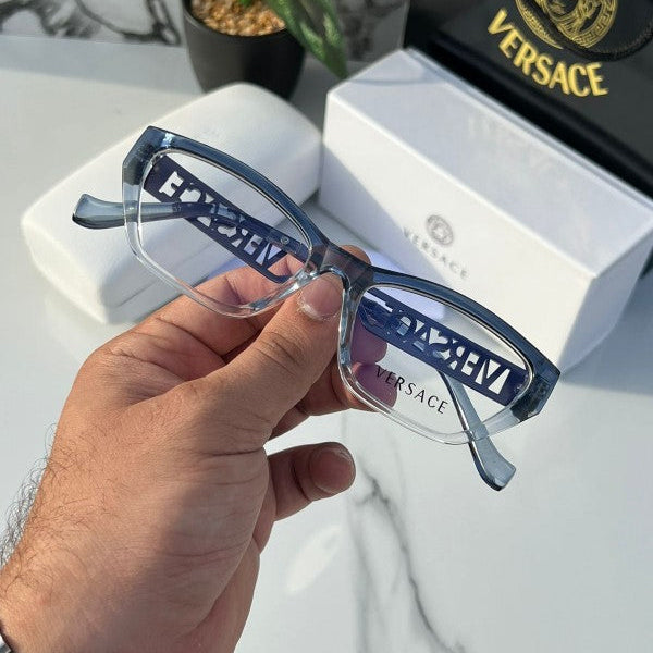 Versace 2625 Transparent Blue Sunglasses