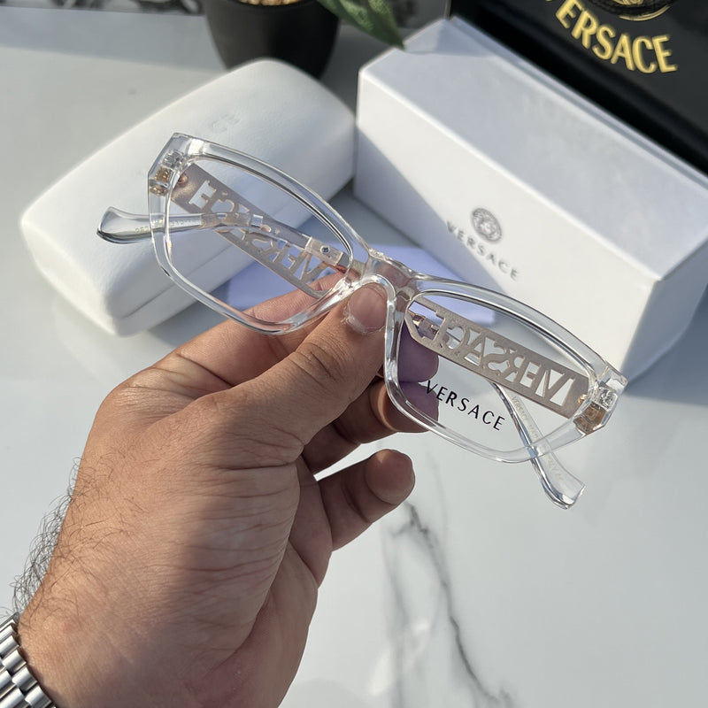Versace 2625 Transparent Frame Sunglasses