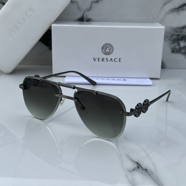 Versace 3096 Green Shaded Sunglasses