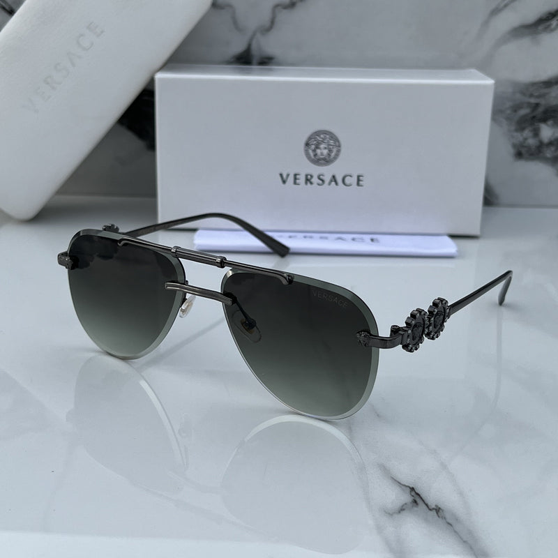 Versace 3096 Green Shaded Sunglasses