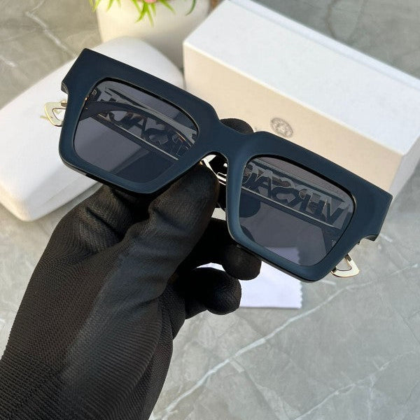 Versace 8800 Black Gold Sunglasses