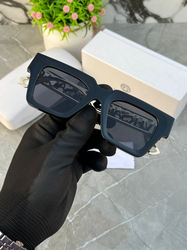 Versace 8800 Black Gold Sunglasses