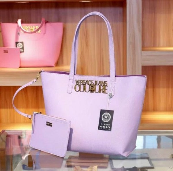 Versace Couture Tote Bag With Small Wallet & Dust Bag Classic