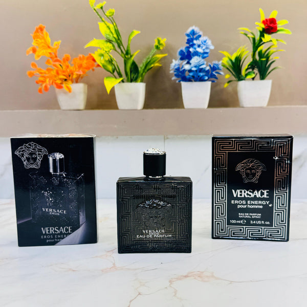 Versace Eros Energy Pour Homme Black Perfume