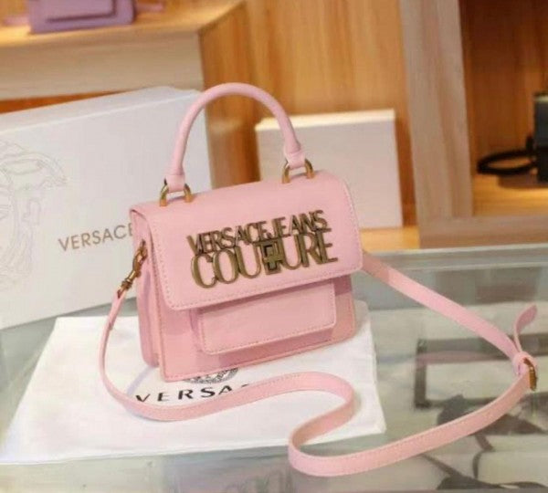Versace Jeans Couture Top Handle Bag With OG Ribbon Box & Dust Bag (Classic)