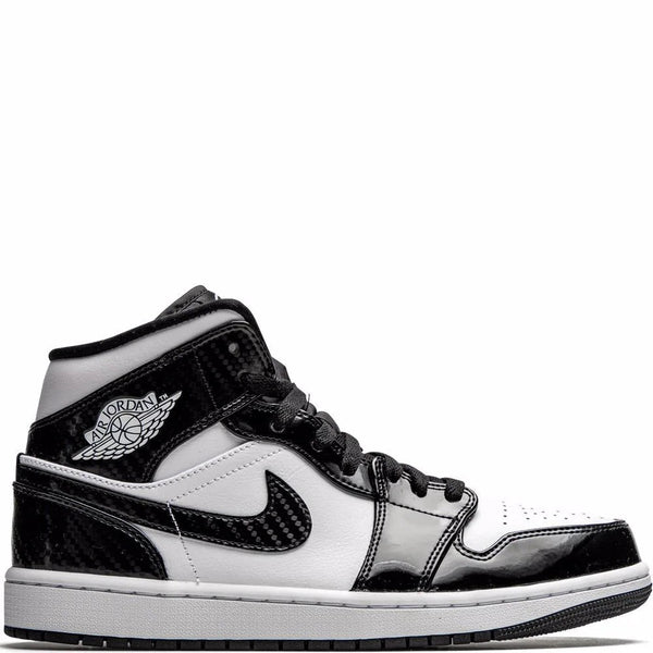 WMNS Nike Air Jordan 1 Mid All Star Carbon Fibre Shoes