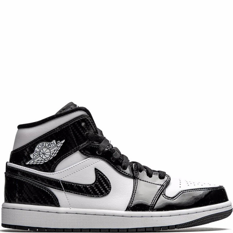 WMNS Nike Air Jordan 1 Mid All Star Carbon Fibre Shoes