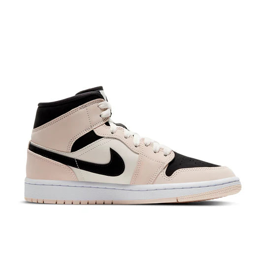 WMNS Nike Air Jordan 1 Mid Barely Orange Shoes