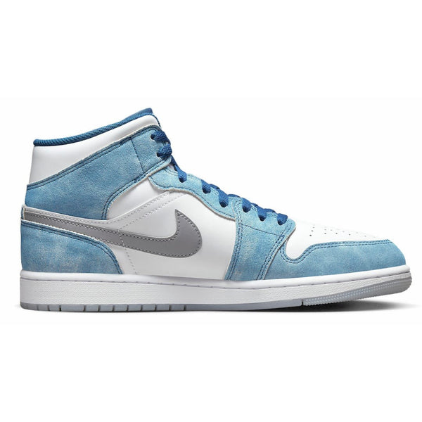 WMNS Nike Air Jordan 1 Mid French Blue Shoes