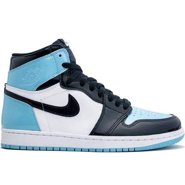 WMNS Nike Air Jordan Retro 1 High UNC Patent Leather Shoes