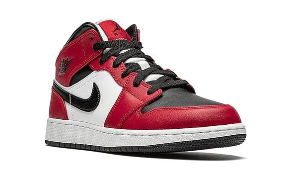 WMNS Nike Air Jordan Retro 1 Mid Chicago Black Toe Shoes