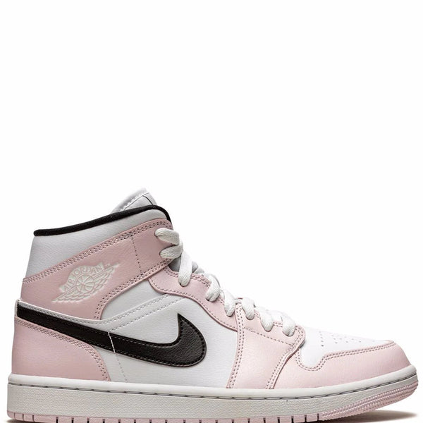 WMNS Nike Air Jordan Retro 1 Mid White/Pink Shoes