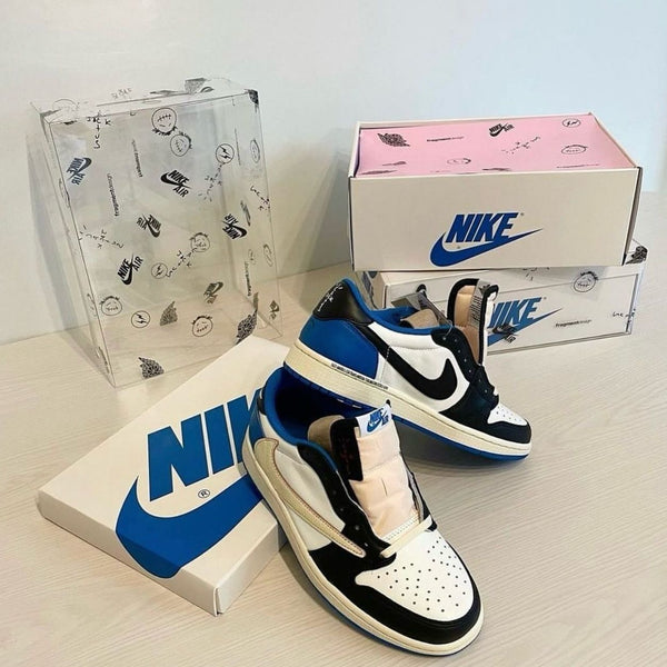 WMN Semi UA Travis Scott x Fragment x Air Jordan 1 Low Shoes