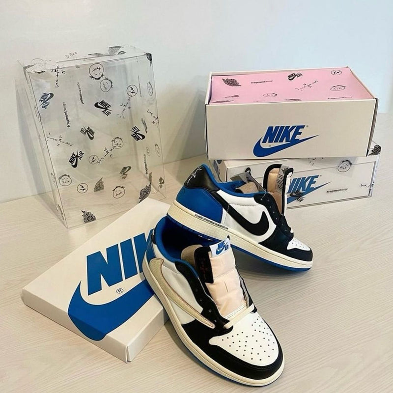 WMN Semi UA Travis Scott x Fragment x Air Jordan 1 Low Shoes