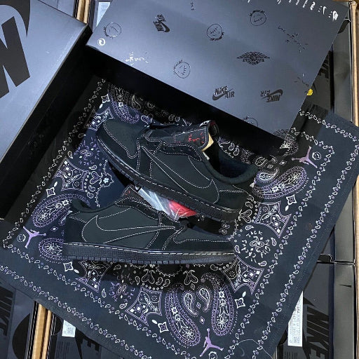 Nike Air Jordan 1 Low X Travis Scott Phantom Shoes