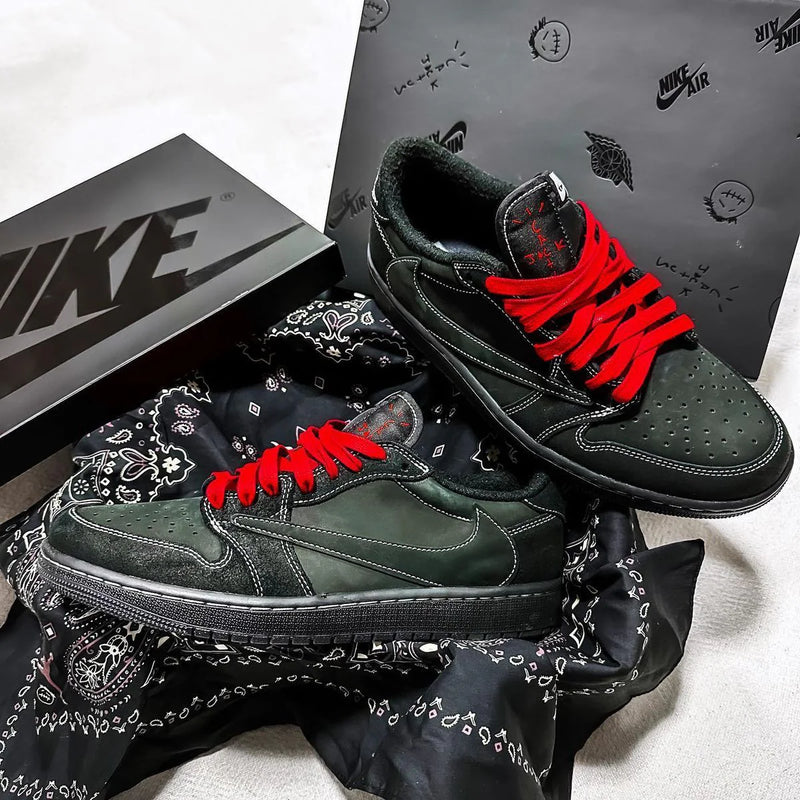 Nike Air Jordan 1 Low X Travis Scott Phantom Shoes