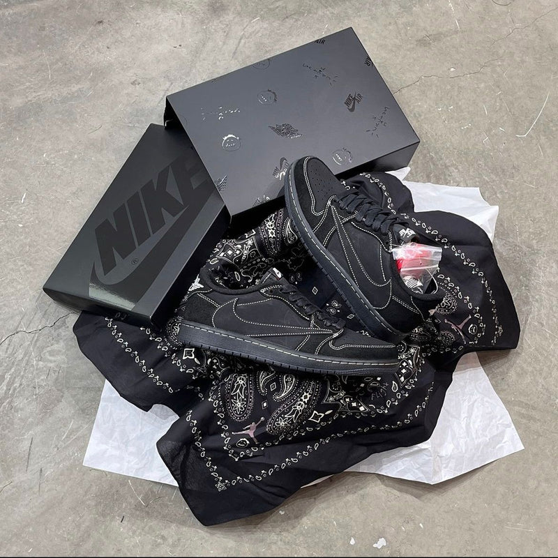 Nike Air Jordan 1 Low X Travis Scott Phantom Shoes