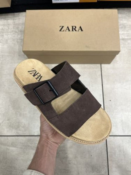 Zara Strap Suede Leather Premium Sandals