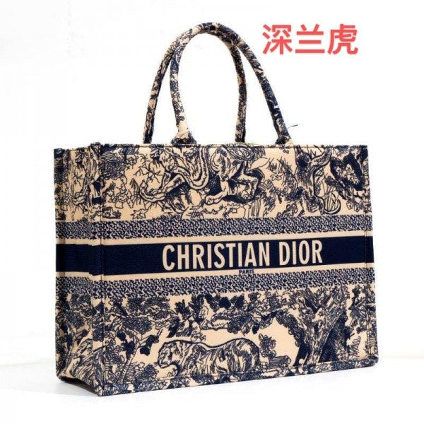 Christian Dior Zipper Booktote With Small Wallet, Dustbag Limited Edition